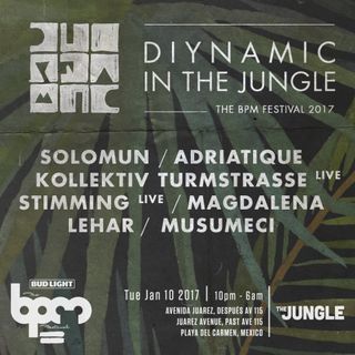 Solomun - live at Diynamic In The Jungle, Palapa Kinha (THE BPM 2017, Mexico) - 10-Jan-2017