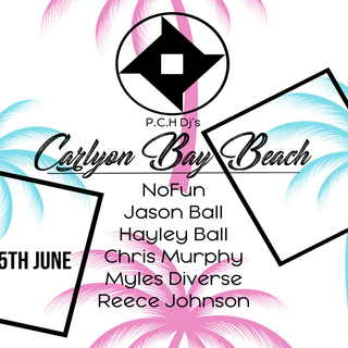 Hayley Ball P.C.H Djs Carlyon Bay Beach June