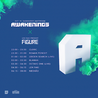 Len Faki - live at Awakenings x Figure Nacht (Gashouder, Amsterdam) - 19-Oct-2016