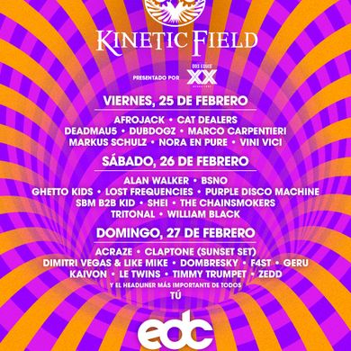 Purple Disco Machine - Live @ EDC Mexico 2022 by ElectroFreakquency |  Mixcloud