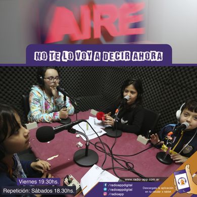 [20/12/2019] No Te Lo Voy A Decir Ahora por #RadioApp