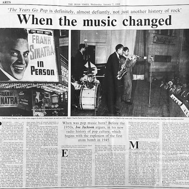 Joe Jackson's History of Pop Culture. Part One. 1945