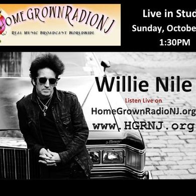 HomegrownRadioNJ.org ~ Willie Nile - Live In Studio - 10-27-13