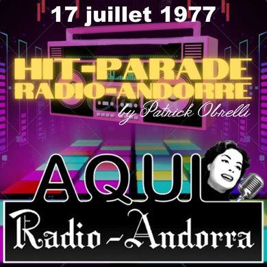 Hit-Parade Radio Andorre 17 juillet 1977