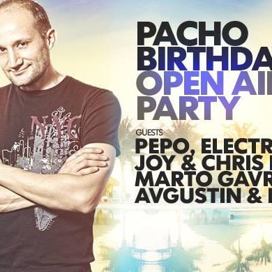 Marto Gavraili - LIVE Pacho B BirthDay Open Air Party 2015 @ CAYO BEACH ...