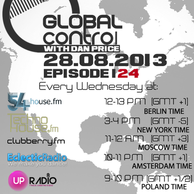 Dan Price - Global Control Episode 124 (28.08.13)