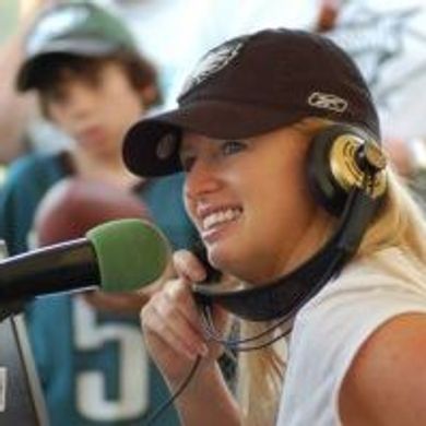 Rhea Hughes from WIP Sportsradio for Window Nation 