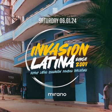 INVASION LATINA -06.01.2024 @ MIRANO  // Reggaeton, Dembow, Baile Funk // IG: @djaycruz