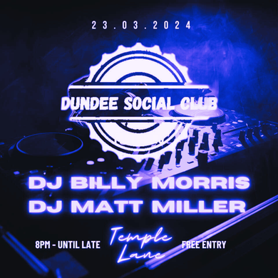 Dundee Social Club at Temple Lane Bar, March 2024 Part Two by DJ Billy ...