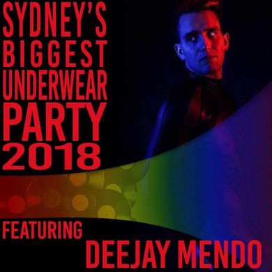 mardi gras underwear party