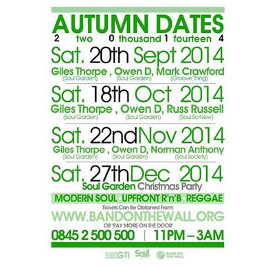 Giles Thorpe Soul Garden Mix Autumn 2014