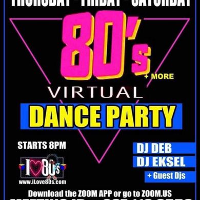 DJ EkSeL & DJ Keebler - 80's & 90's Virtual Dance Party (LIVE SETS 1/16 ...