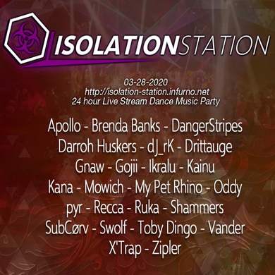 Live on Isolation Station 3-28-2020