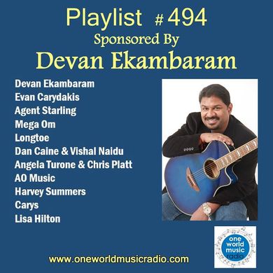 Playlist #494 Sponsored by Devan Ekambaram
