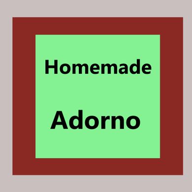 Homemade 006: Adorno