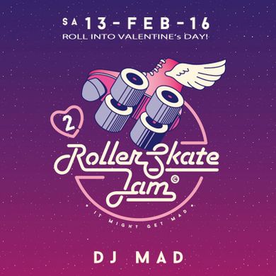 DJ MAD - Roller-Skate Jam 13.02.2016 Valentine's Mix