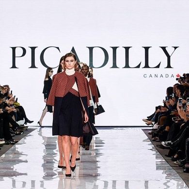 Runway mix for David Dixon's Picadilly Collection