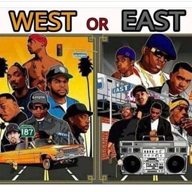 Old School Hip Hop Mix (G - Funk, West Coast And East Coast Hip 