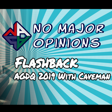 No Major Opinions : Flashback - Interview with Caveman