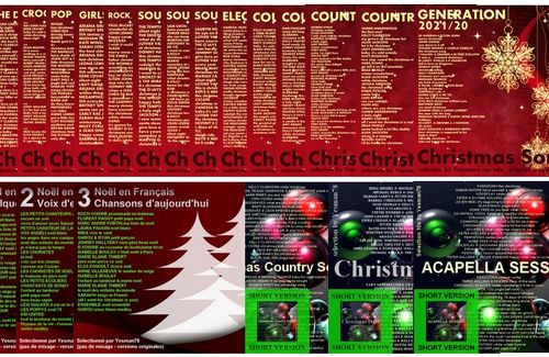 COLLECTION CHRISTMAS SONGS (new release "vol.15" & "CHRISTMAS ACAPELLA SESSION")