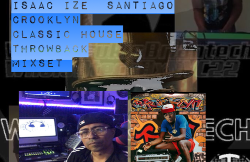 Legendary Dj/Producer / Remixer Isaac Ize Santiago Mixset  TechCast Theatrikz