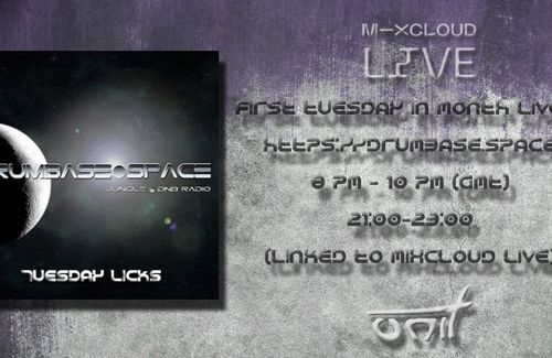 Tuesday Licks November live @ drumbase.space and mixcloud live 01.11.2022