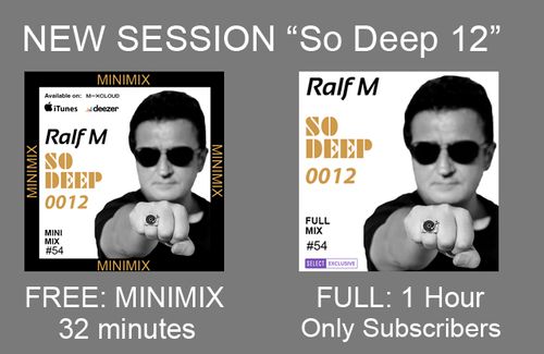 NOW AVAILABLE - FREE SESSION "So Deep #12" MiniMix