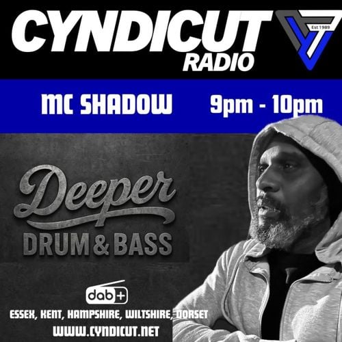The Deeper Drum & Bass Show - PFM -Guest mix with Shadow - Vinyl Mix Cyndicut Radio 27th March 2026
