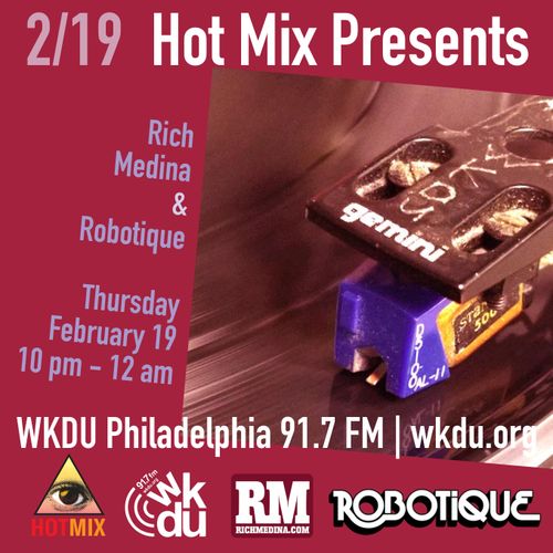 Hot Mix Set for WKDU (Philly) - 2/9/15