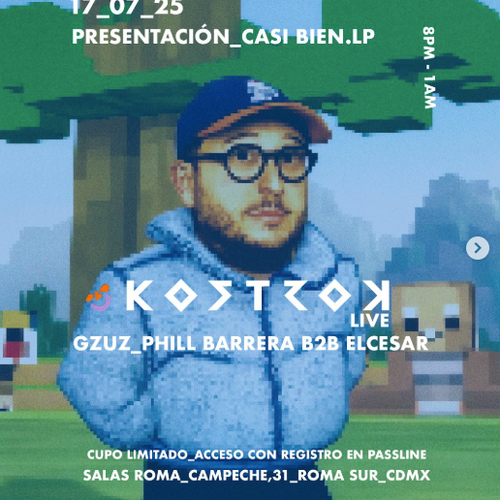 Kostrok Sin Sentido Release Party @SalasRoma (Gzuz, Kostrok Live Set, Phill Barrera B2b El Cesar)