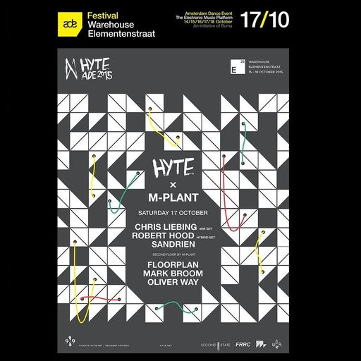 Robert Hood (hybrid set) at HYTE x M-Plant @ ADE Festival (Amsterdam - NL) - 17 October 2015