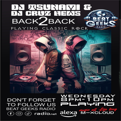 DJ Tsunami & DJ Cruz Hews B2B Classic Rock Show 17.07.24