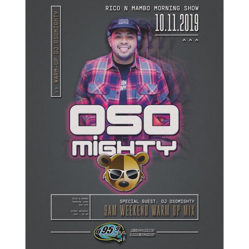 LIVE FROM Q95 THE WEEKEND WARMP UP MIX PART 2 (10-11-2019)