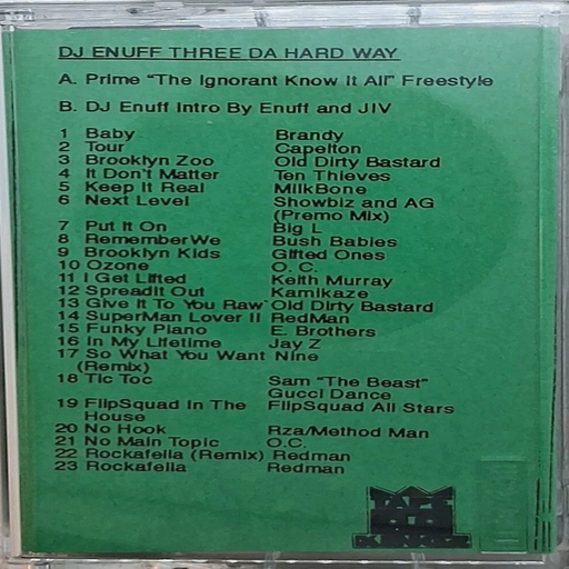 DJ Enuff - Three Da Hard Way (1995)