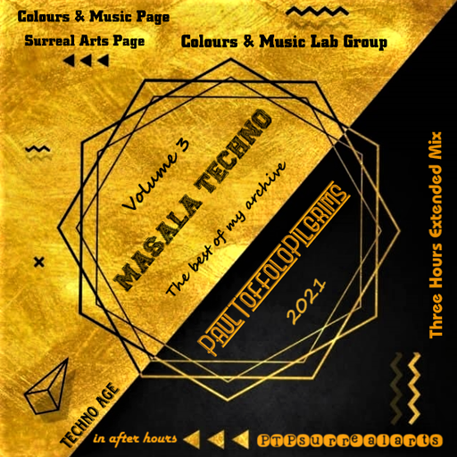 Masala Techno Vol. 3 - 16-11-2021 - Three Hours Extended Mix Home Nocturnal Session