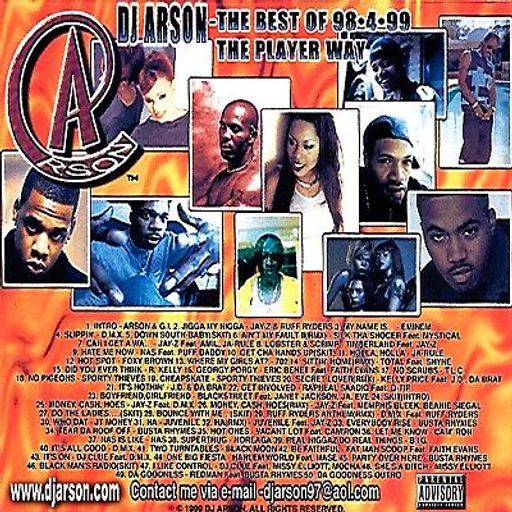 DJ Arson - The Best Of 98-4-99 The Player Way