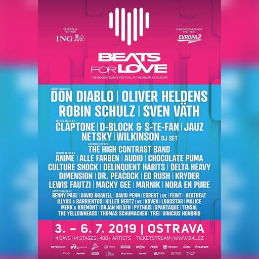 Thomas Schumacher at Beats For Love festival (Ostrava- Czech Republic) - 5 July 2019