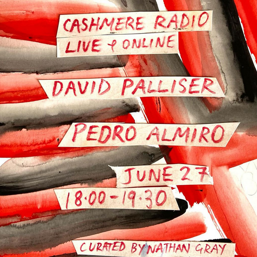 Cashmere Sessions David Palliser and Pedro Almiro LIVE (curated by Nathan Gray) 27.06.2024