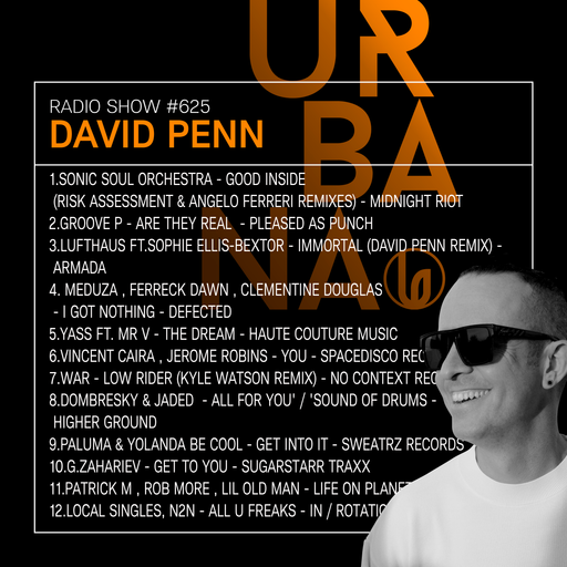 Urbana Radio Show by DAVID PENN #625