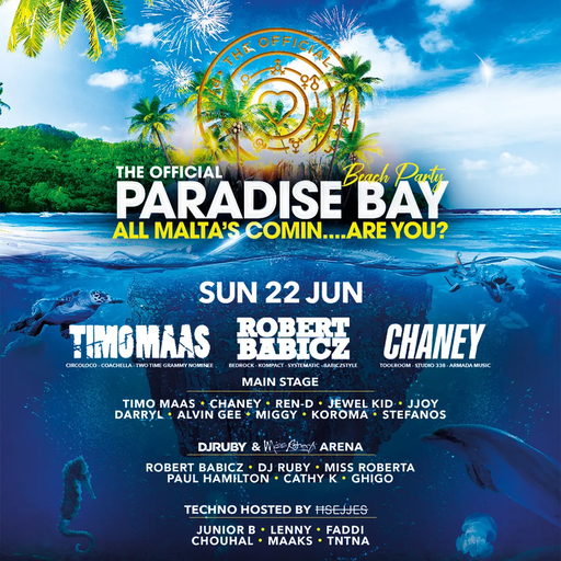 Robert Babicz LIVE at Paradise Bay Beach Party (Malta) - 22 June 2025