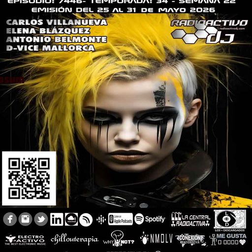 Radioactivo DJ 22-2026 Carlos Villanueva, Elena Blázquez, Antonio Belmonte & D-Vice Mallorca