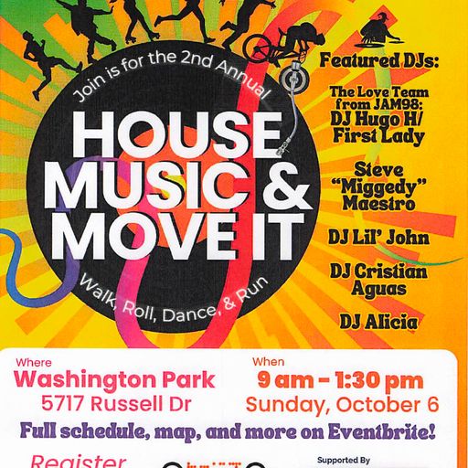 A Day at Washington Park: House Music & Move It! Marathon - 6 Oct 2024