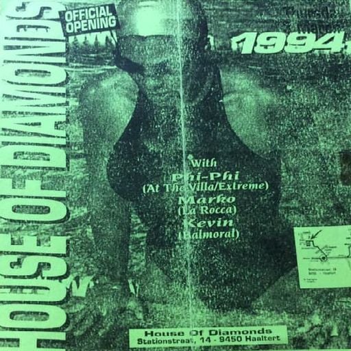 Kevin Jee (part 2) at House Of Diamonds (Haaltert - Belgium) - 1994