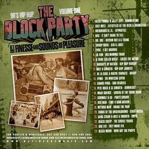 DJ Finesse - The Block Party Vol. 1 (90s Hip Hop)