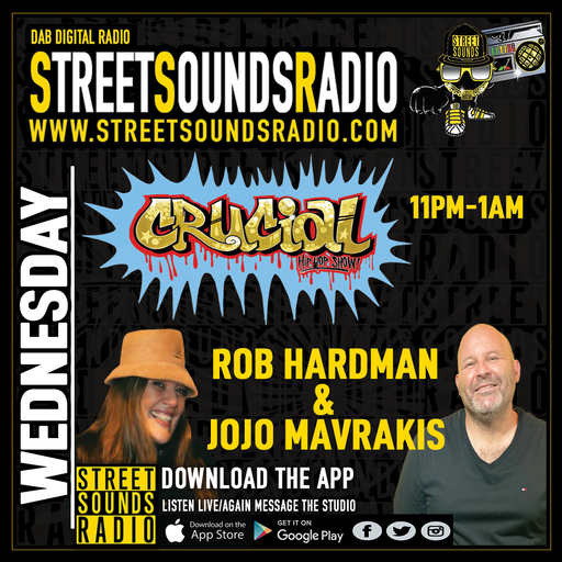 The Crucial Hip Hop Show with Jojo Mavrakis & Rob Hardman  2300-0100 28/10/2021