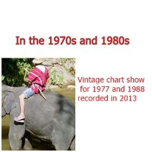 Vintage chart show for 1977 and 1988 recorded in 2013