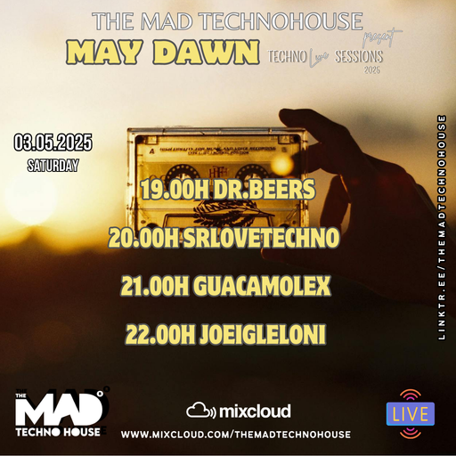 DR.BEERS / TMTH MAY DAWN TECHNO SESSIONS SPECIAL INGRID B-DAY 03.05.25