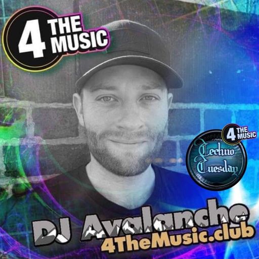 DJ Avalanche - 4 The Music Exclusive - live techno Tuesday - stars don't shine without darkness