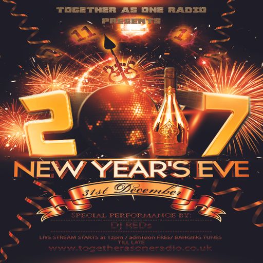 NYE LIVE STREAM PARTY 2016- DjREDs