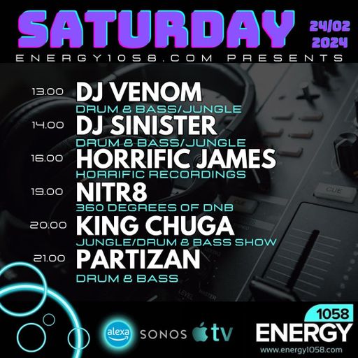 Dj-Sinister - Live On Energy1058 - 24-02-2024
